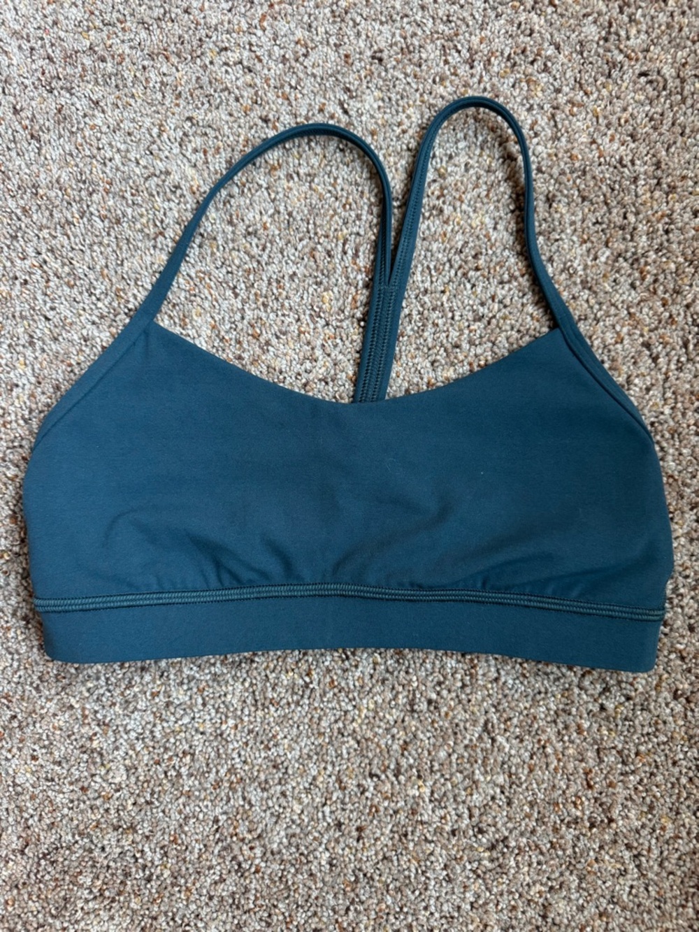 lululemon athletica Dark Teal Strappy Sports Bra